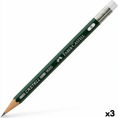 Afbeelding van potlood Faber Castell 9000 refill Perfect Pencil doos met 3 stuks