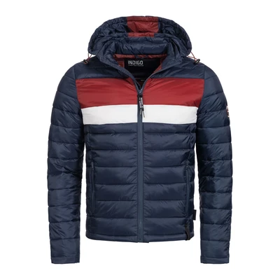 Afbeelding van Indicode Jeans Hampshire Winterjas, Heren, Maat: Small, Navy