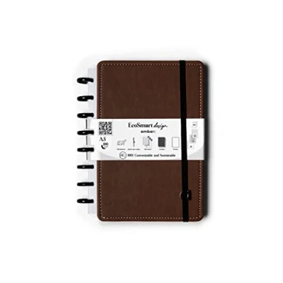 Afbeelding van Ambar EcoSmart notitieboek, A5, PU, 100 vellen, g, bruin