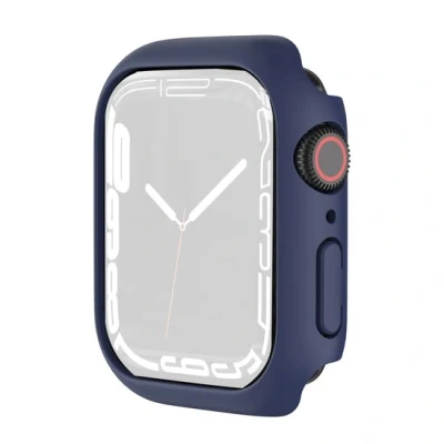 Afbeelding van Apple Watch 41mm Hard case (open front) Donkerblauw Geschikt voor