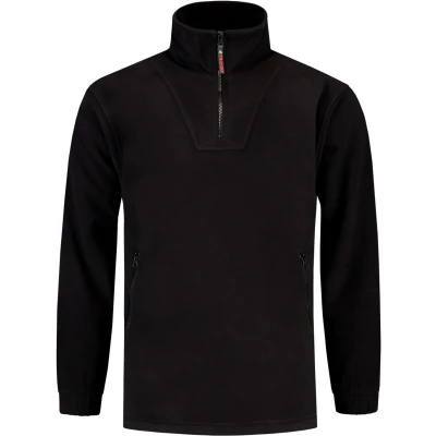 Afbeelding van Tricorp Fleece Sweater Casual Zwart Maat 4XL