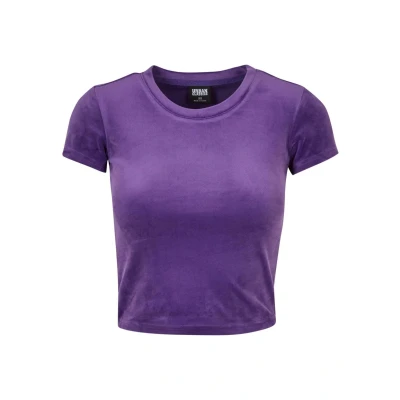 Afbeelding van Urban Classics Tshirt basic, Dames, Maat: XS, Realviolet