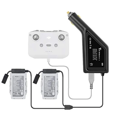 Afbeelding van LYONGTECH Autolader voor DJI Air 2S, Mavic 2 Drone, 3 in 1 12v laadstation hub accessoires