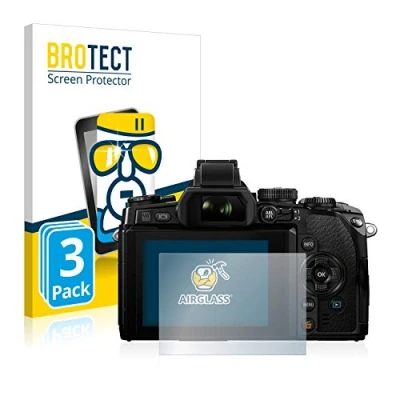 Afbeelding van BROTECT Screenprotector voor Olympus OM D E M1 Folie Beschermfolie Beschermglas transparant (3 Stuks)