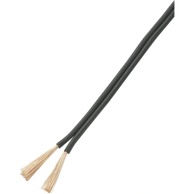 Afbeelding van TRU COMPONENTS 1570679 Draad 2 x 0.75 mm² Zwart 50 m