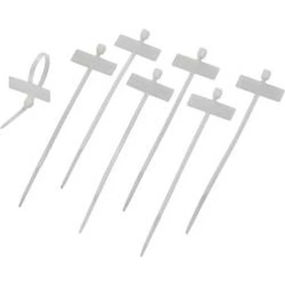 Afbeelding van TRU COMPONENTS Kabelmarkering Markeringsvlak: 25 x 9 mm Natuur 100 stuk(s)