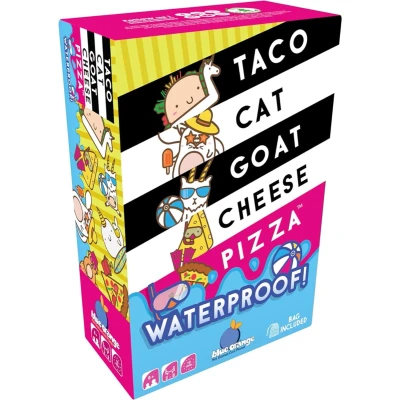 Afbeelding van Taco Cat Goat Cheese Pizza Waterproof Reactie Party spel Geronimo Games