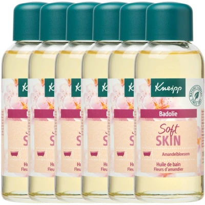 Afbeelding van 6x Kneipp Badolie Soft Skin Amandelbloesem 100 ml