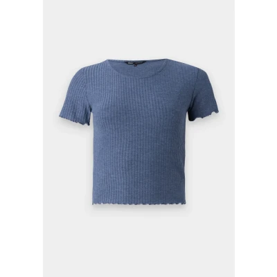 Afbeelding van ONLY Onlemma Tshirt basic, Dames, Maat: XS, Vintage indigo