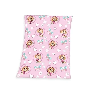 Afbeelding van Herding Fleecedeken Paw Patrol, 130 x 170 cm, licht op in het donker, glow the dark, 100% polyester, fleece
