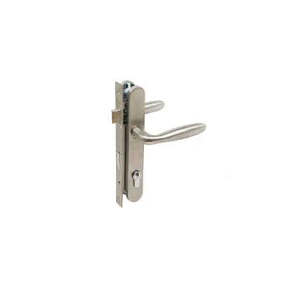 Afbeelding van Inbouw Cilinderslot RVS Complete Set Ovaal Per