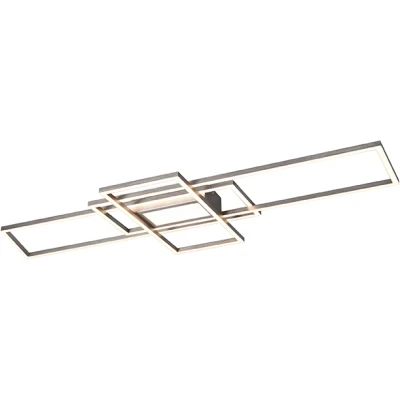Afbeelding van Trio Moderne Plafonnière Irvine grijs 620010407