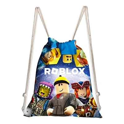 Afbeelding van MAJEQZGY Spel gymtas met trekkoord, grote sportrugzak, string bag, trekkoord voor dames en heren, reizen, strand, schooltas kinderen, jongens, meisjes, ruimtewereld, 40 x 33 cm / 15,8 13 Zoll