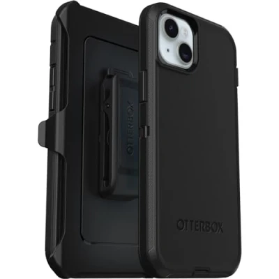 Afbeelding van Apple iPhone 15 Plus Hoesje Kunststof OtterBox Backcover/Hardcase Zwart Telefoonhoesje Shockproof/Valbescherming