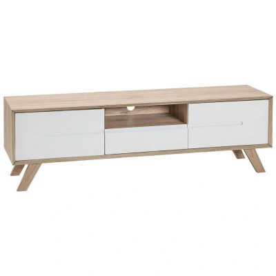 Afbeelding van Beliani TV kast FORESTER Wit mdf