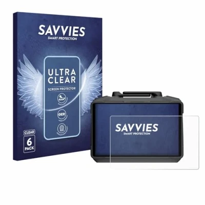Afbeelding van Savvies Screenprotector voor DJI RC Pro 2 Folie Beschermfolie transparant (6 Stuks)