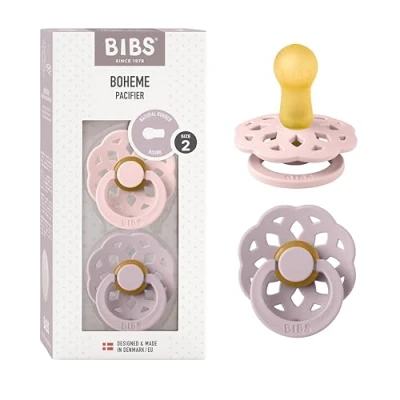 Afbeelding van BIBS Colour 2 Pack blossom/dusky lilac Maat