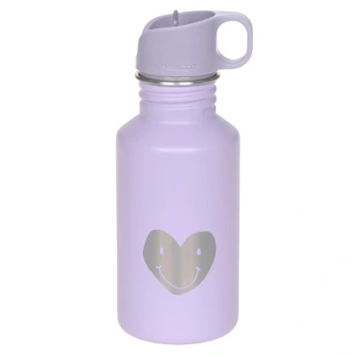 Afbeelding van Lässig drinkfles voor kinderen RVS Little Gang Heart lilac