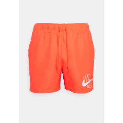 Afbeelding van Nike Performance Volley Slogo Solid Zwemshorts, Heren, Maat: XS, Bright crimson