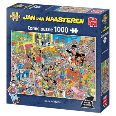 Afbeelding van Jan van Haasteren Dia de los Muertos 1000 stukjes