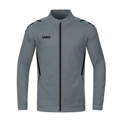 Afbeelding van JAKO Polyestervest Challenge Steengrijs/zwart