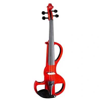 Afbeelding van Fame EV 1803 Electric Violin Dark Red Elektrische viool