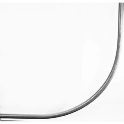 Afbeelding van Dyka Straalbocht 2x spie 90 PVC grijs 75 x 1130 radius 600mm