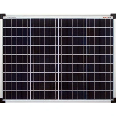 Afbeelding van enjoy solar® Poly Zonnepaneel, 50 watt, polykristallijne zonnecel, ideaal voor camper, tuinhuisjes en boot (poly W 12 V)