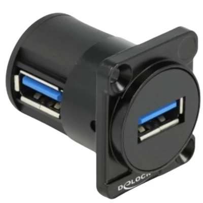 Afbeelding van Delock D Typ Modul USB 5 Gbps A Buchse zu 90 gewinkelt HQ