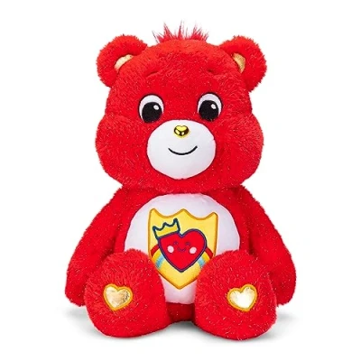 Afbeelding van Care Bears pluche beer van het lot, middelgroot, 35 cm, schattig dier om te verzamelen, voor jongens en meisjes, kinderen vanaf 4, 5, 6, 7 jaar ouder
