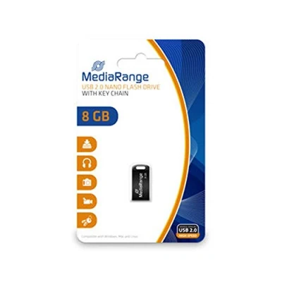 Afbeelding van MediaRange Nano Flash Drive USB stick 8 GB