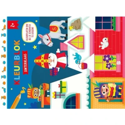 Afbeelding van Kleurblok Sinterklaas (Paperback)