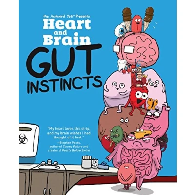 Afbeelding van Heart and Brain: Gut Instincts, Volume 2: An Awkward Yeti Collection