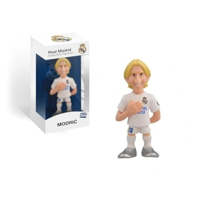 Afbeelding van MINIX Modric, Real Madrid, verzamelfiguur, 12 cm, cadeau idee voor kinderen en volwassenen, voetbalfans