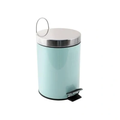 Afbeelding van MSV badkamer/toilet pedaalemmer mintgroen 3 liter 17 x 25 cm