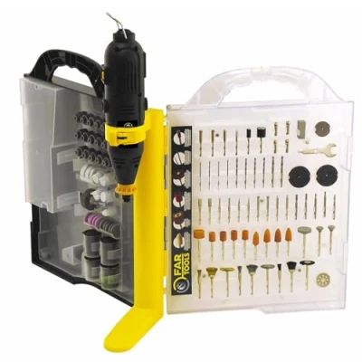 Afbeelding van FARTOOLS DC 130 Minimolen W aandrijving met variabele snelheid rotatiesnelheid 8000 30000 tpm