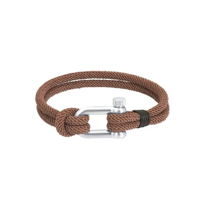 Afbeelding van iXXXi Men Jerry Bruin Heren Armband 20cm