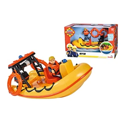 Afbeelding van Simba Brandweerman Sam Neptunus + Figuur