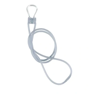Afbeelding van arena Unisex wedstrijd zwemband neusklem voor professionals (zachte bekleding, siliconen band), Clear (18), One Size
