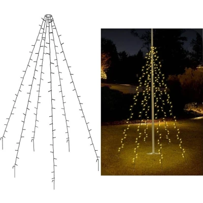 Afbeelding van Vlaggenmast verlichting 192 LED&#039;s 208cm