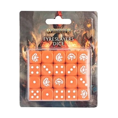 Afbeelding van Age of Sigmar Fyreslayers Dice Set
