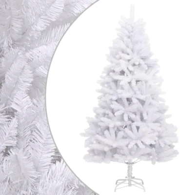 Afbeelding van Kunstkerstboom Met Scharnieren Standaard 240 Cm Wit
