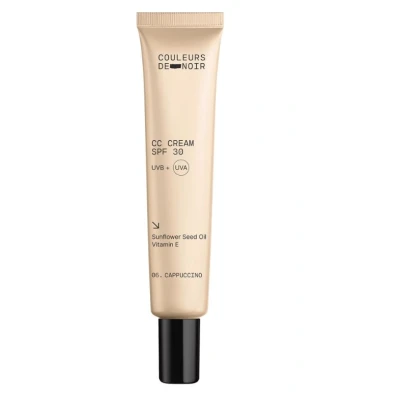 Afbeelding van Les Couleurs de Noir Tint Crème CC Cream SPF30 06 Cappucino 30ml