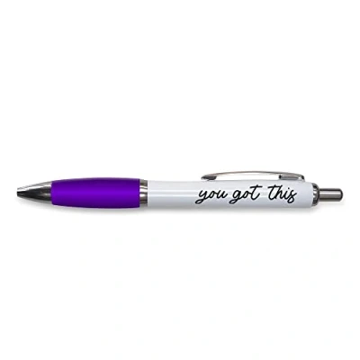 Afbeelding van Grappige nieuwigheid Push Pen Gift Balpennen Werk Collega Leaving Work Present Je hebt dit Joke Stationary PP56