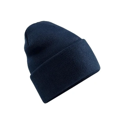 Afbeelding van Beechfield® B40R Original Deep Cuffed Beanie Frans Navy, Franse marine, Eén Maat