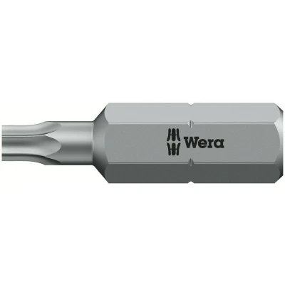 Afbeelding van Wera 1/4&quot; torx bit met boring t10 x 25mm