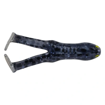 Afbeelding van Berkley Beat`N Paddle Frog Black Leopard (10cm) (6 stuks) Shad
