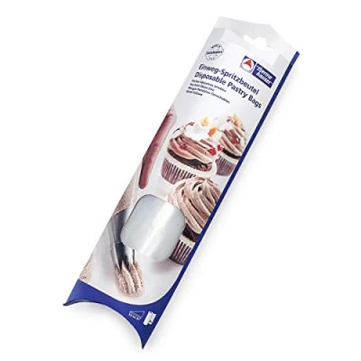Afbeelding van Thermohauser 8300031252 wegwerpspuitzak (kunststof PE), maximale grip, transparant, 26 stuks, 53,0x27,5x0,0075 cm