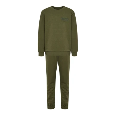 Afbeelding van Hummel MLJR BASE SET Trainingspak voor kinderen, Maat: 104, Winter moss