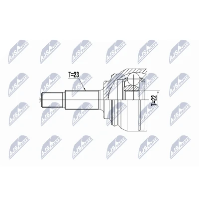 Afbeelding van Homokineet reparatie set, aandrijfas NTY NPZ RE 055